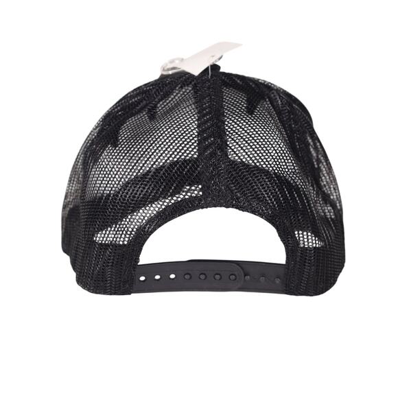 Caterpillar Men's Trucker Hat with Mesh Back - One Size - Pitch Black - NWT - Picture 2 of 2